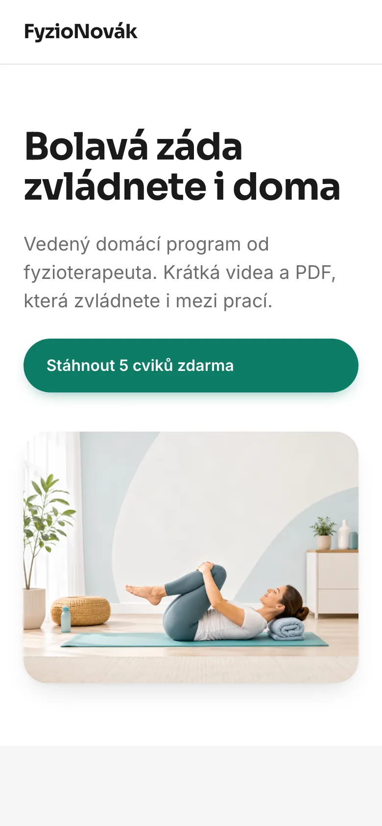 Tentýž web na mobilu